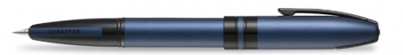 Sheaffer Icon Fountain Pen - Metallic Blue Lacquer Gloss Black PVD Trim